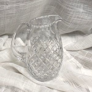 Ceskci Canterbury Lead Crystal Pitcher